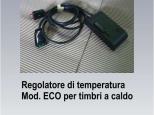 Regolatore di temperatura per timbro a caldo mod eco