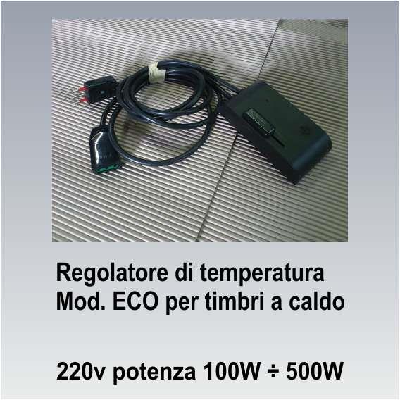 Regolatore di temperatura per timbro a caldo mod eco