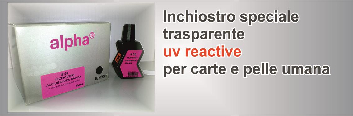 inchiostro uv reactive