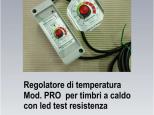 Regolatore di temperatura timbro a fuoco mod. PRO