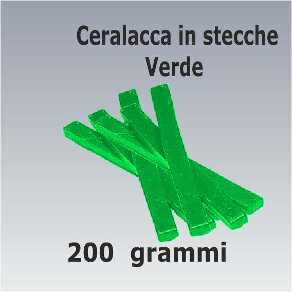 Ceralacca verde  5  stecche 