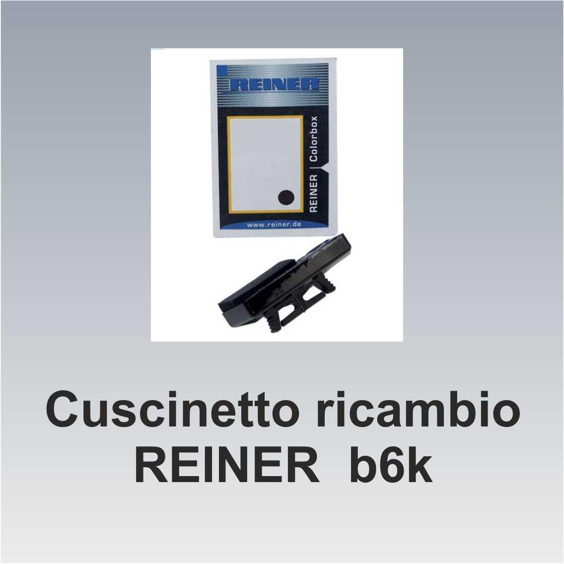 Cuscinetto ricambio Numeratore autoinchiostrante in metallo B6K reiner